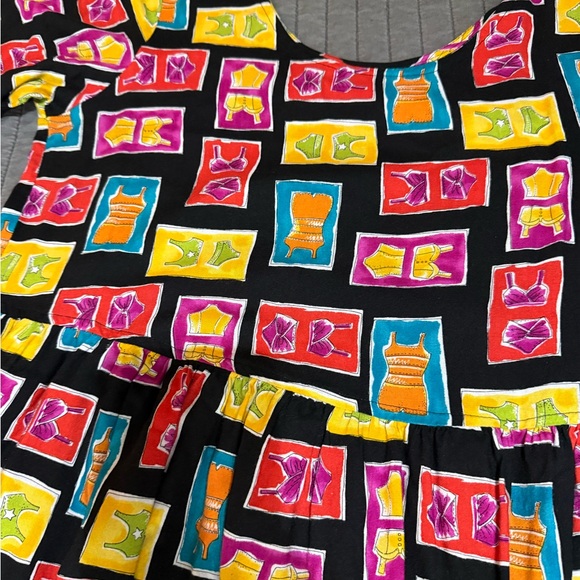 Vintage Colorful Babydoll Dress - Picture 6 of 6